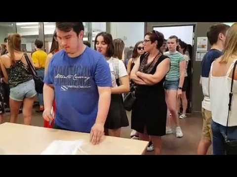 Remise aux élèves, des relevés de notes au lycée Marquette de Pont-à-Mousson