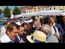 Sébastien Lecornu interpellé au marché de Vesoul sur General Electric