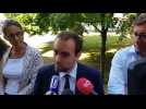 Interview de Sébastien Lecornu, en visite a Vesoul