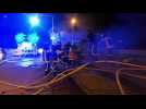 Vidéo. Incendie dans un parking aux 408 à Besançon