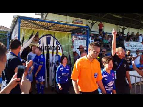 L'entrée des joueurs