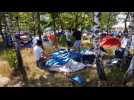 Eurockéennes 2019 L'installation au camping des festivaliers
