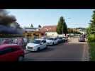 Ecole-Valentin : incendie dans un garage auto