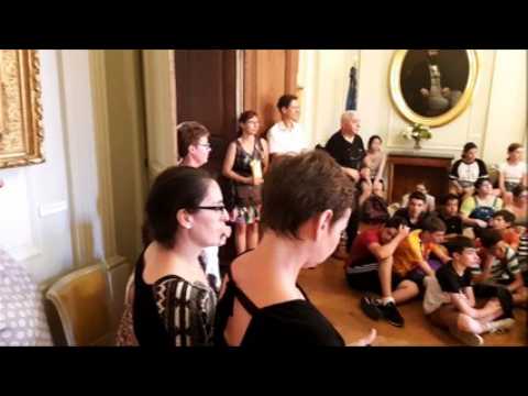 Les élèves du collège Guynemer (Montbéliard) et du Goethe Gymnasium (Ludwigsburg) reçus ce lundi  en mairie de Montbéliard