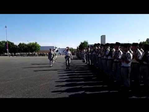 Passation de commandement au 1er RA de Bourogne