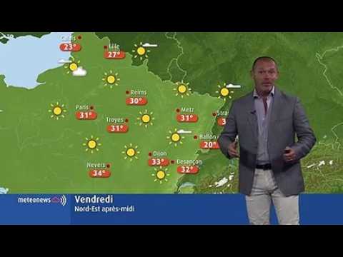 La météo du vendredi 5 juillet en Lorraine et Franche-Comté