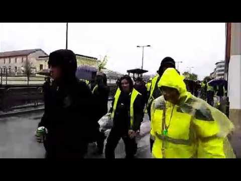 Bar-le-Duc : début de la manifestation des gilets jaunes