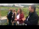 Inauguration du panneau présentant le chantier d’extension dans l’ agro-alimentaire de l’EPL Agro à Bar-le-Duc