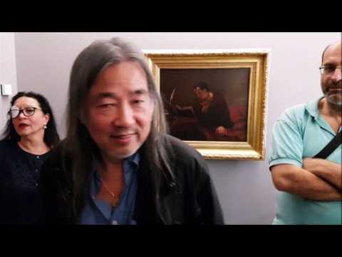 A Ornans, le peintre chinois Yan Pei-Ming dans un face à face original avec Courbet