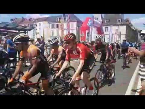 Départ fictif du Tour d'Alsace à Vesoul