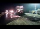 Au coeur des travaux nocturnes sur la RN57