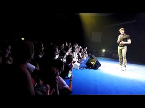 Agustin Galiana en show case à la foire comtoise