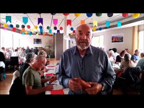 Dégustation de la saucisse de Morteau à la Foire Comtoise