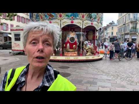Odile Joannes, organisatrice de la marche pour le climat à Montbéliard