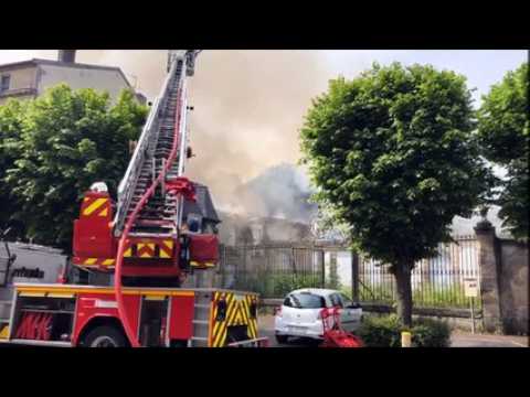 Important incendie dans la maison de propriétaires de l’imprimerie Saint-Paul à Bar-le-Duc