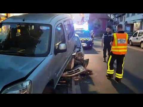 Dieulouard : une voiture percute un autre véhicule avenue De-Gaulle