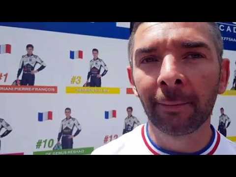 Anthony Loeuilleux : "Gillian gère très bien ses courses"