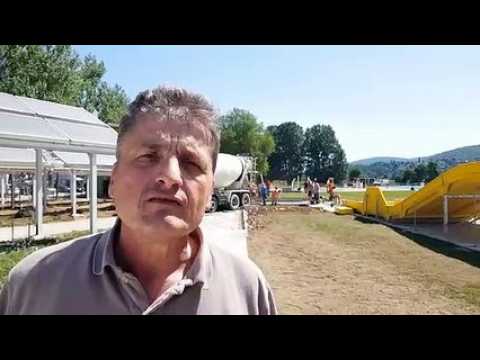 Besançon : effervescence sur le chantier de la piscine de Chalezeule