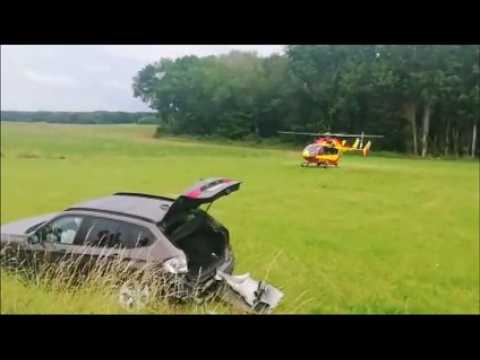 Accident à Vaux-le-Moncelot : quatre blessés dont un grave