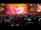 Eurockéennes de Belfort Weezer sur la Grande Scène et leur tube Island in the sun