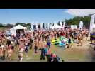 Open Swim Stars (Madine) : les nageurs au d&eacute;part - Label : L'Est Républicain - Category : Sport