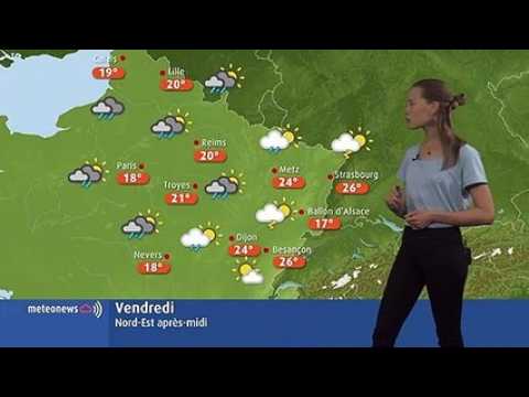 La météo du vendredi 7 juin 2019 en Lorraine et en Franche-Comté