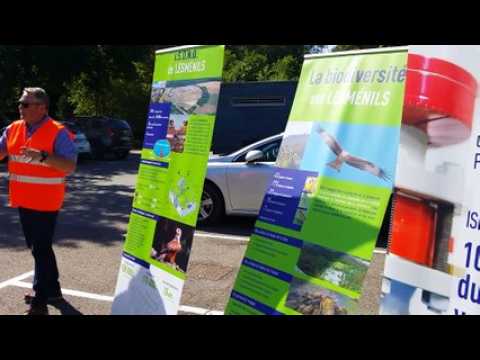 Matinée d'information organisée ce samedi matin au centre d'enfouissement des déchets de Lesménils par Suez Environnement gestionnaire du site.