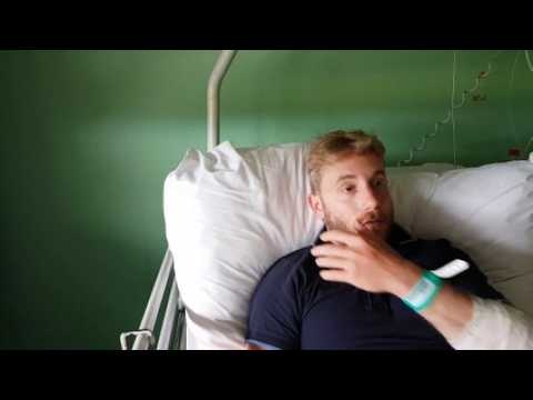Besançon : Julien Humbert, livreur à vélo, se confie après son accident du week-end