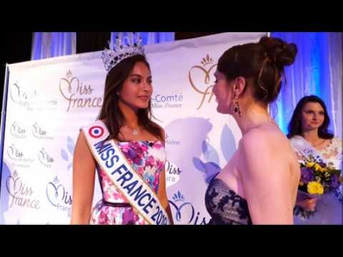 A la rencontre de Vaimalama Chaves, Miss France 2019, à la Foire Comtoise