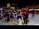 « La communion des handballeurs du GBDH avec le public de Besançon