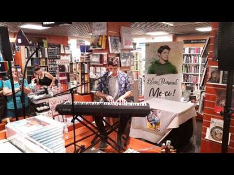 Lilian Renaud en showcase à la librairie Forum à Besançon