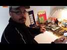 Le dessinateur Fran&ccedil;ois Roussel dessine  un piranha - Label : L'Est Républicain - Category : News