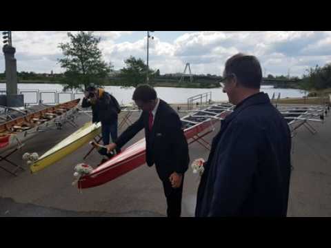 Aviron : le Sport Nautique de Nancy a baptisé ses nouveaux bateaux