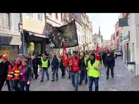 600 manifestants à Montbéliard pour le 1er-Mai