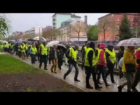 Belfort : manifestation des gilets jaunes