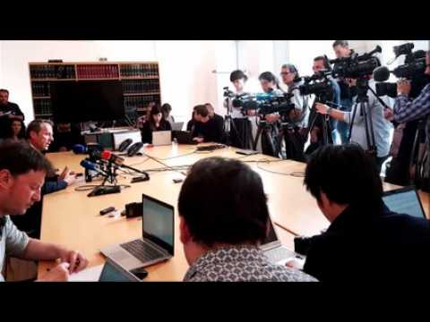 Affaire Narumi : conférence de presse d'Étienne Manteaux, Procureur de la République de Besançon