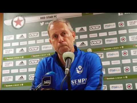 Red Star - ASNL (1-1) : la conférence de presse d'après-match du coach Alain Perrin