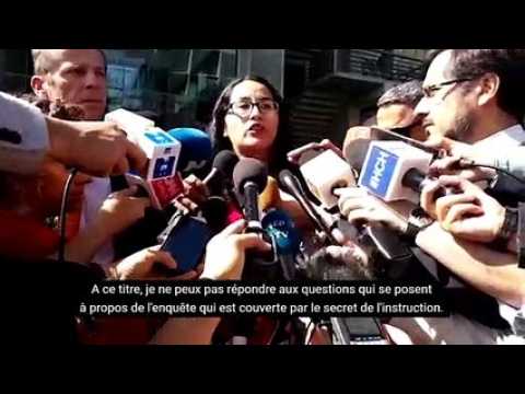 Affaire Narumi. Point presse de Tania Sanchez, procureure du Chili après le premier interrogatoire de Nicolas Zepeda-Contreras