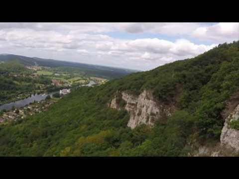 Revivez le vol en parapente au-dessus de Besançon  en caméra embarquée