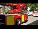 Exercice de pompiers en cours à l'hôpital de Pont-à-Mousson