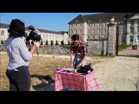 La cuisine de Clément, un Youtuber à l'abbaye des Prémontrés