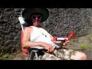 Tour de France : des supporters ch'tis se positionnent au pied de La Planche-des-Belles-Filles