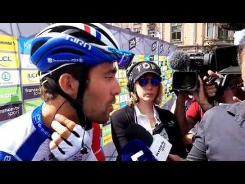 "Tout le monde espérait que je gagne là haut" : avant le départ, Thibaut Pinot revient sur l'étape de la Planche des Belles Filles hier