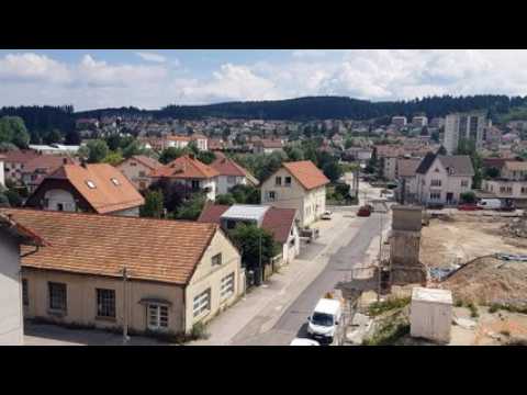 Pontarlier : les travaux de démolition de l'îlot Saint-Pierre
