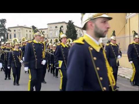 Corfou en Grèce est l'île de la musique