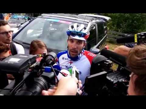 La première réaction de Thibaut Pinot