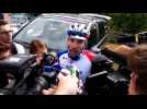 La premi&egrave;re r&eacute;action de Thibaut Pinot - Label : L'Est Républicain - Category : Sport