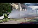Incendie rue du général Berniquet à Lunéville