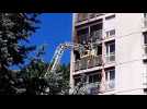 Incendie rue Bougney, à Besançon