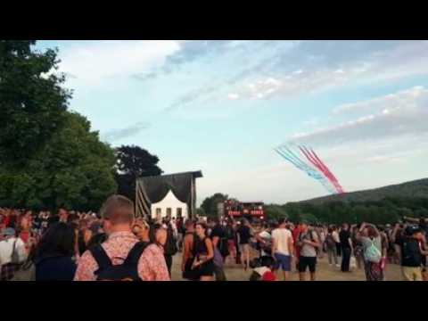 Eurockéennes de Belfort : la patrouille de France salue le Malsaucy